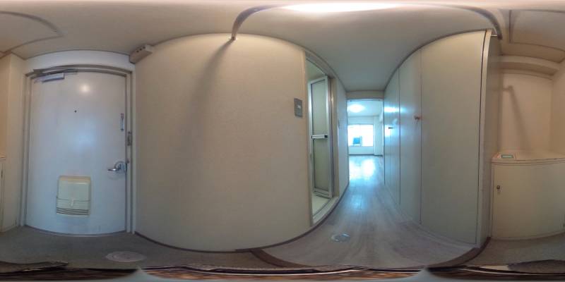 パノラマ画像玄関