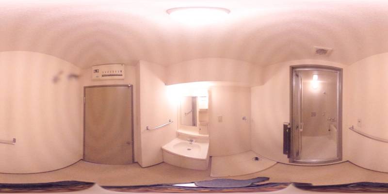 パノラマ画像洗面所