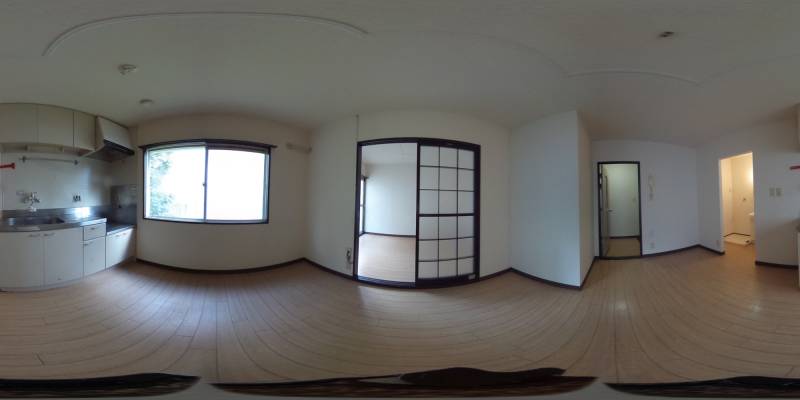 パノラマ画像リビング