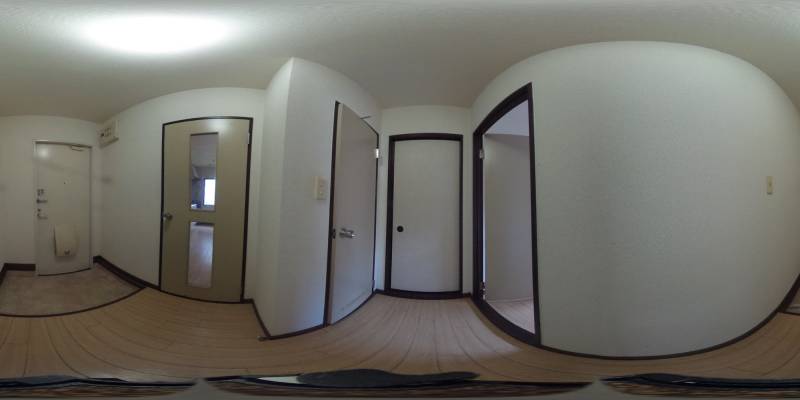 パノラマ画像玄関