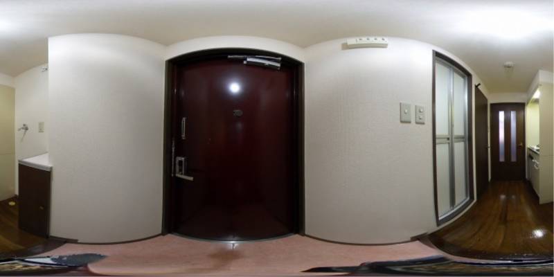 パノラマ画像玄関