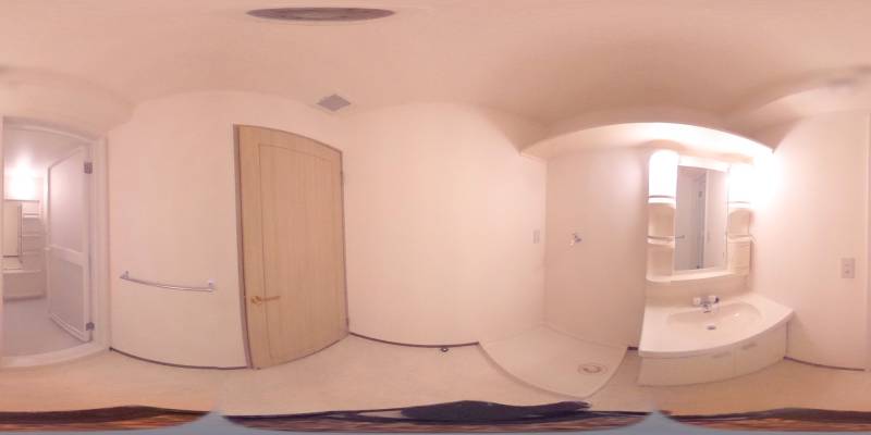 パノラマ画像洗面所