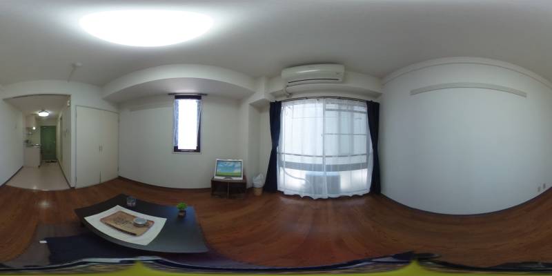 パノラマ画像洋室