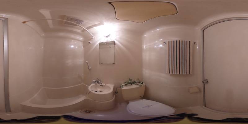 パノラマ画像バスルーム