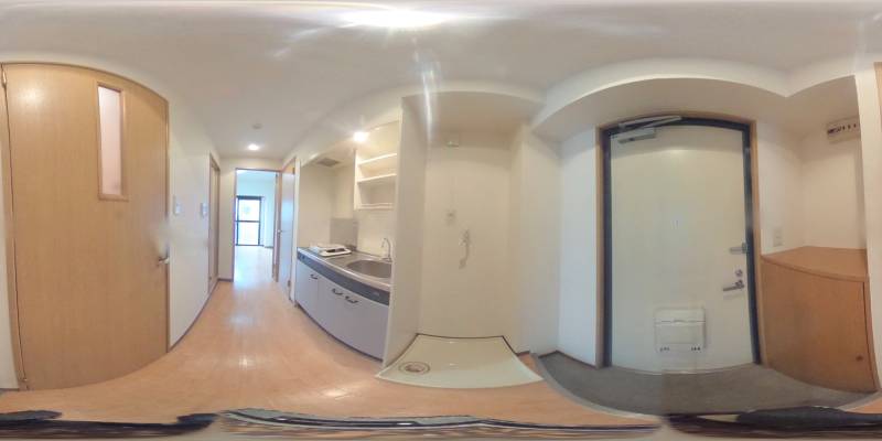 パノラマ画像玄関