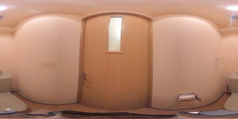 パノラマ画像トイレ