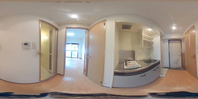 パノラマ画像キッチン