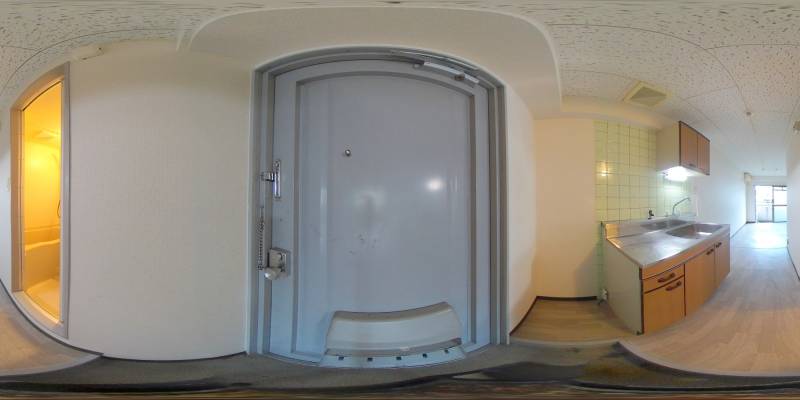 パノラマ画像玄関