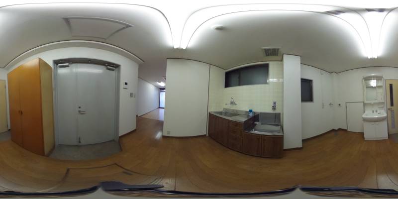 パノラマ画像キッチン