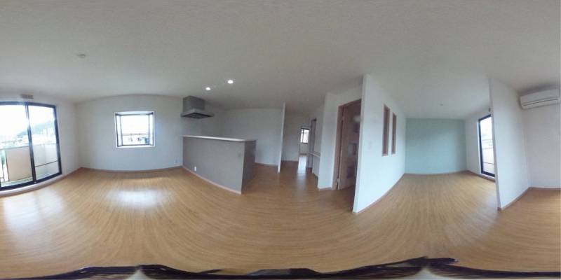 パノラマ画像リビング