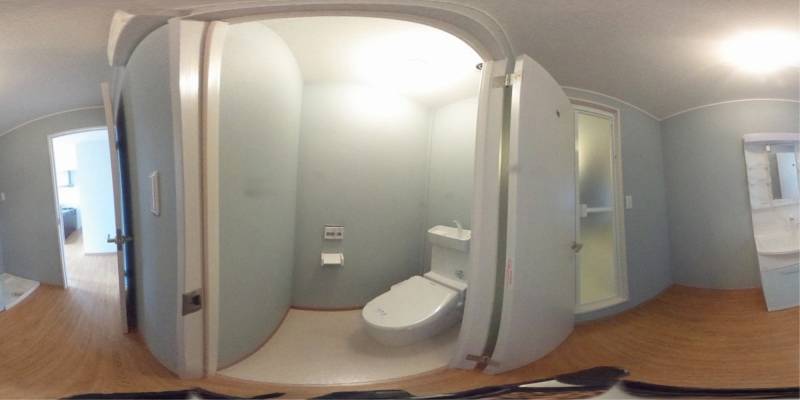 パノラマ画像トイレ