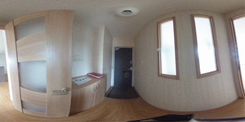 パノラマ画像玄関