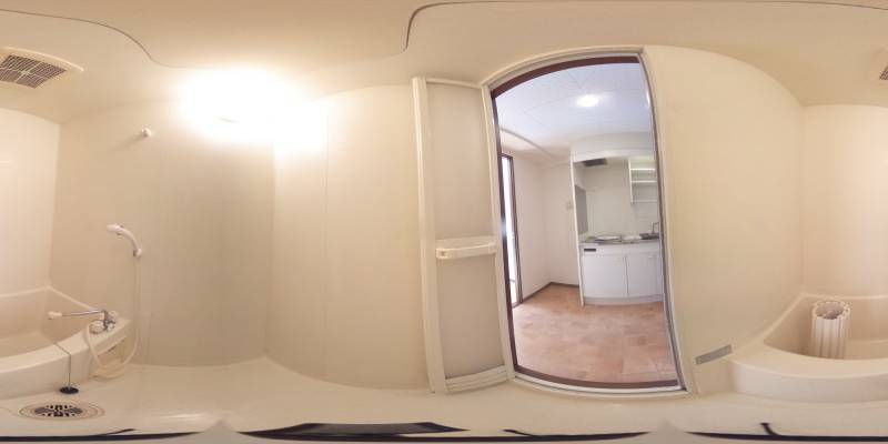 パノラマ画像バスルーム