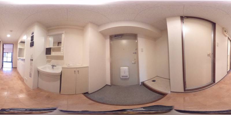 パノラマ画像玄関