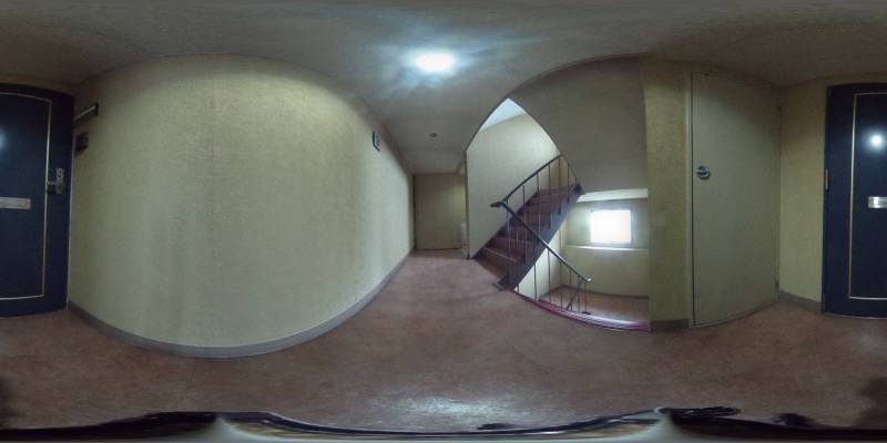 パノラマ画像玄関