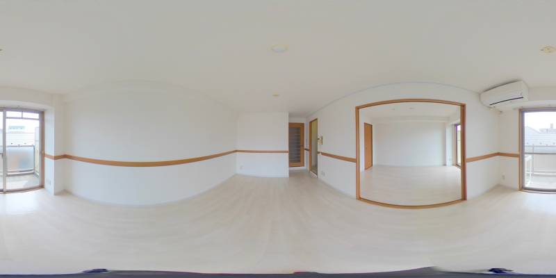 パノラマ画像リビング