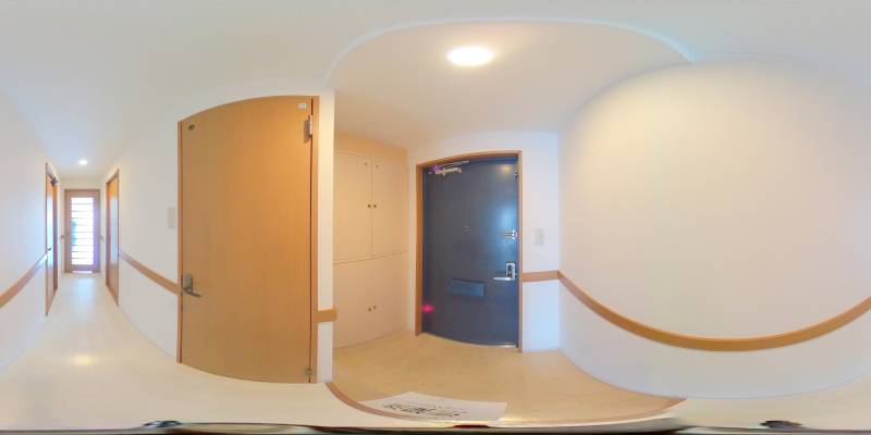 パノラマ画像玄関