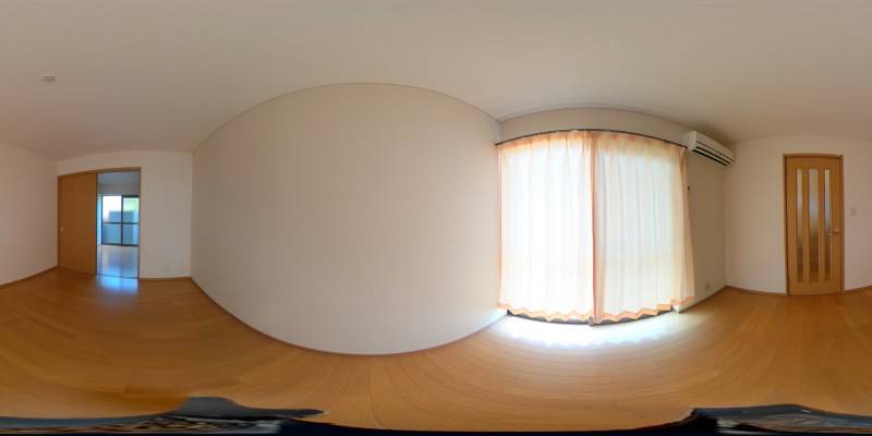 パノラマ画像洋室