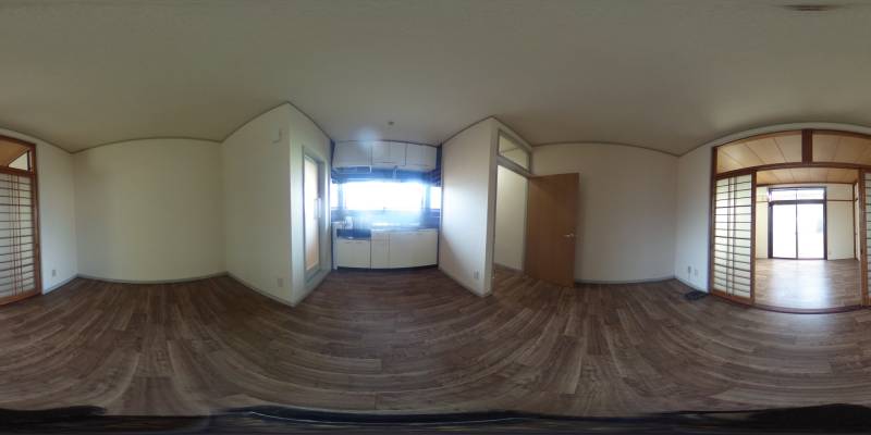 パノラマ画像リビング