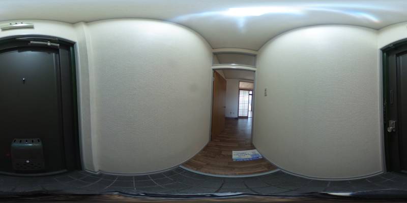 パノラマ画像玄関