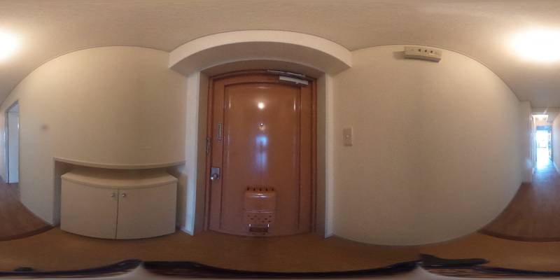 パノラマ画像玄関