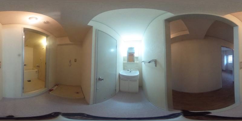 パノラマ画像洗面所