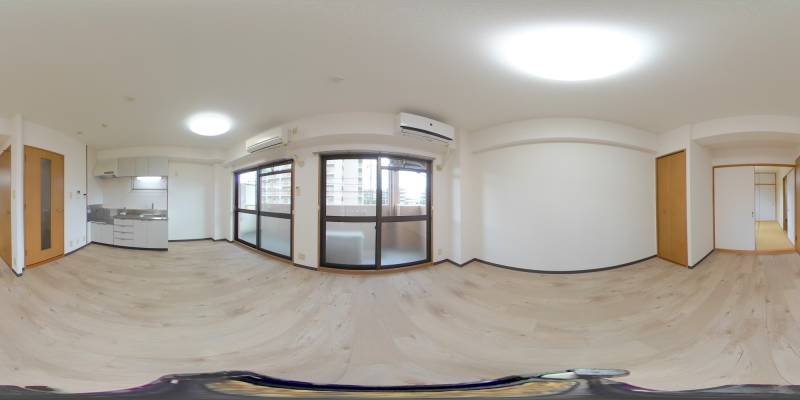 パノラマ画像リビング