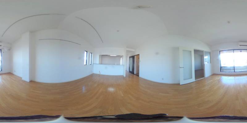 パノラマ画像洋室