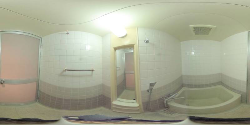 パノラマ画像バスルーム