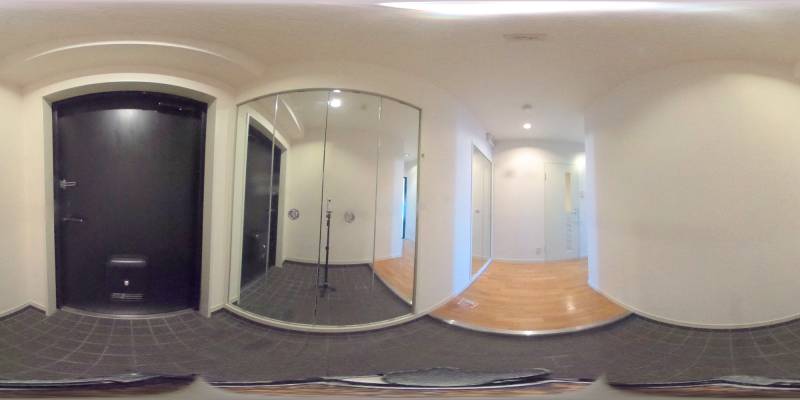 パノラマ画像玄関