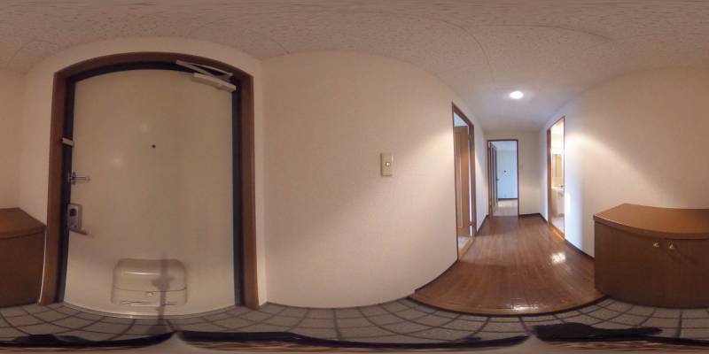 パノラマ画像玄関
