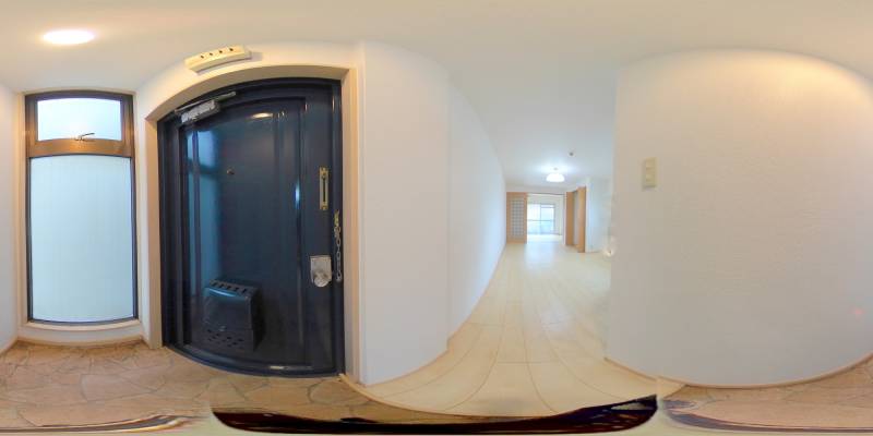 パノラマ画像玄関