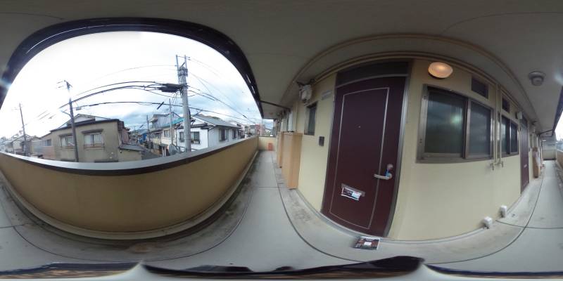 パノラマ画像玄関