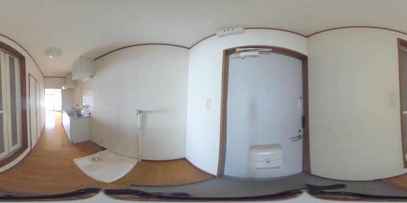 パノラマ画像玄関