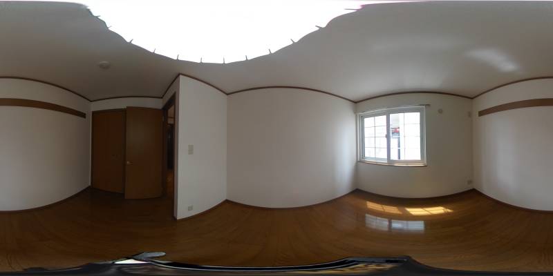 パノラマ画像洋室