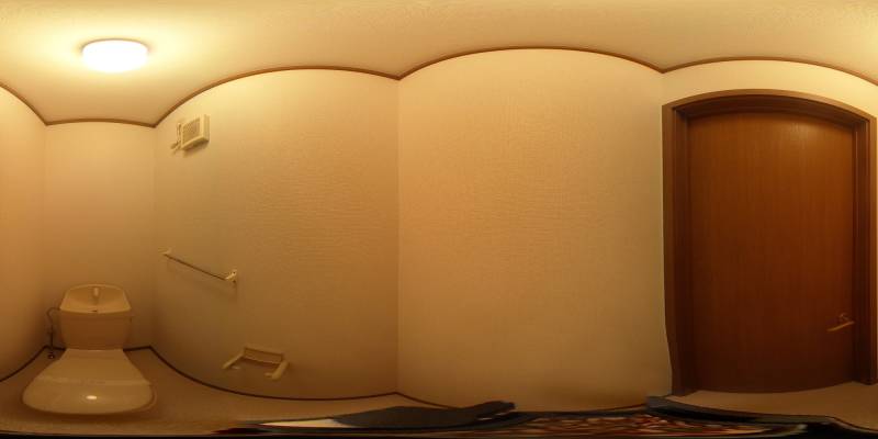 パノラマ画像トイレ