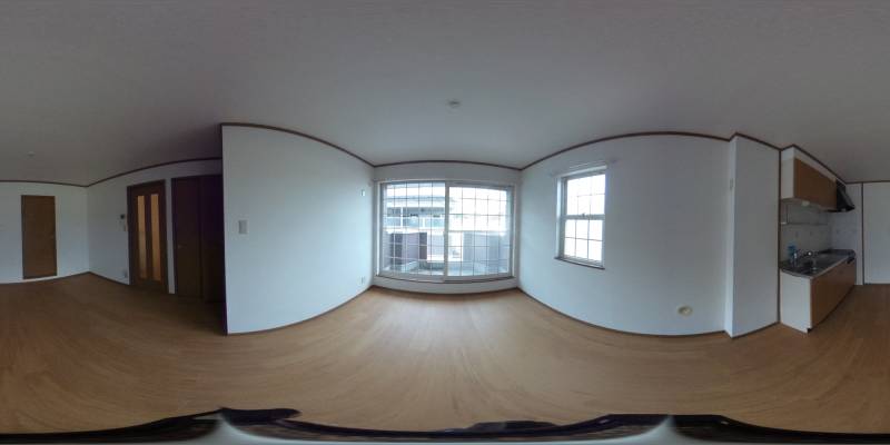 パノラマ画像リビング