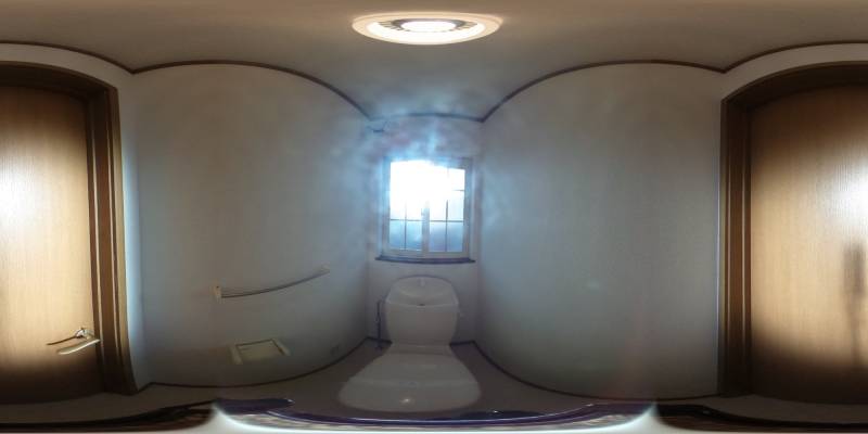 パノラマ画像トイレ