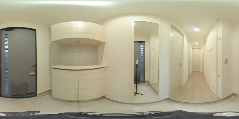 パノラマ画像玄関