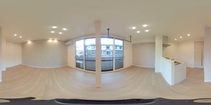 パノラマ画像リビング