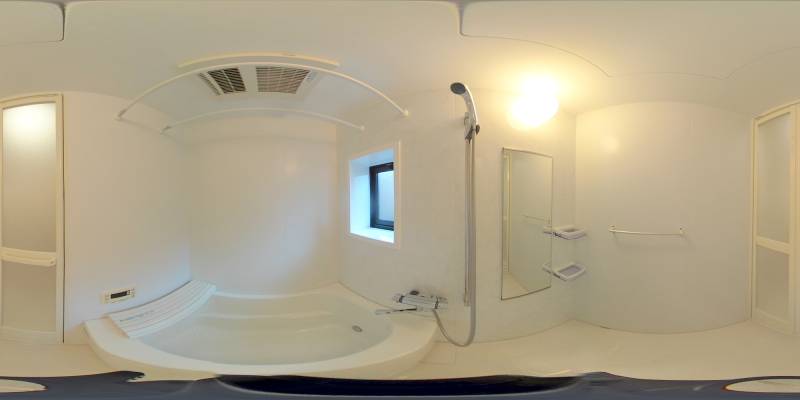 パノラマ画像バスルーム