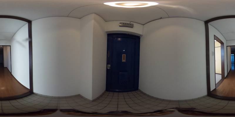 パノラマ画像玄関