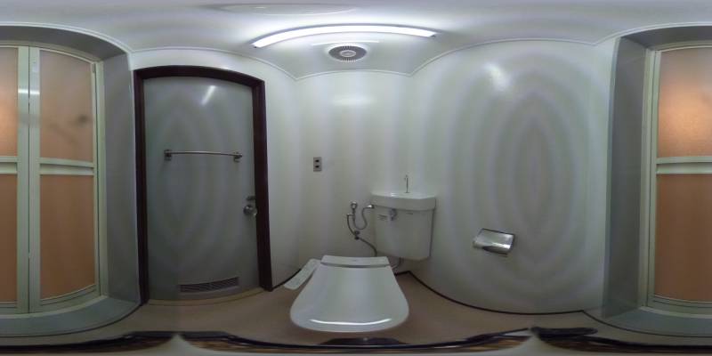 パノラマ画像トイレ