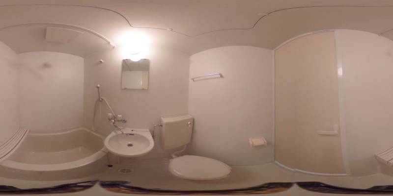 パノラマ画像バスルーム