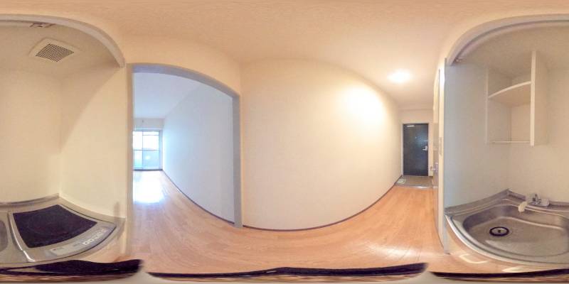 パノラマ画像キッチン