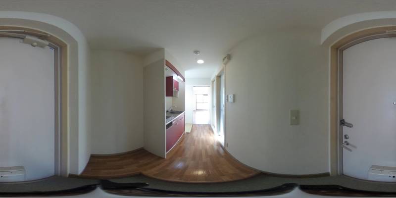 パノラマ画像玄関