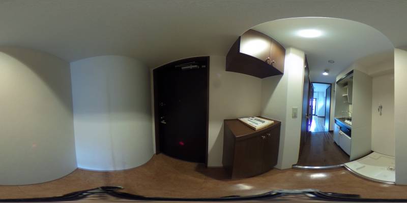 パノラマ画像玄関