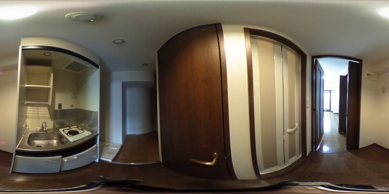 パノラマ画像キッチン