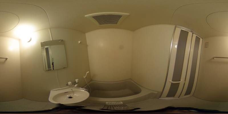 パノラマ画像洗面所