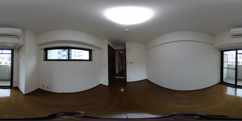 パノラマ画像洋室